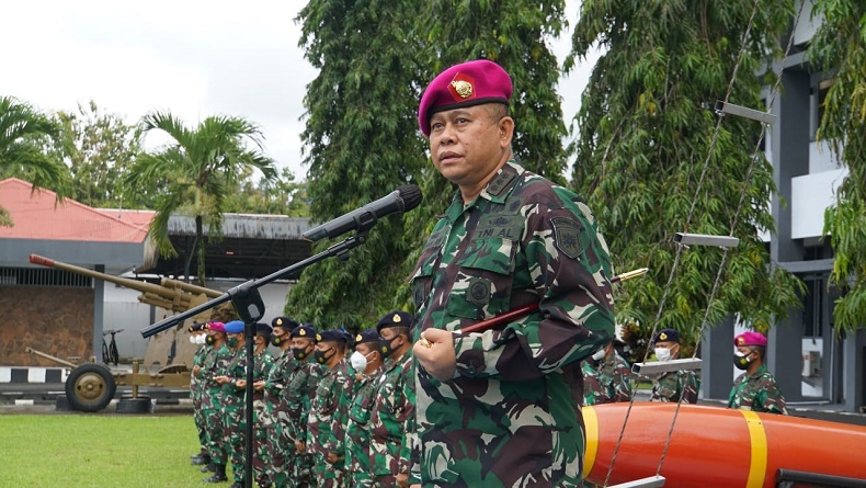 Tentara dari Lantamal VIII 'Serbu' Sejumlah Desa di Pesisir Sulut, Ada Apa?