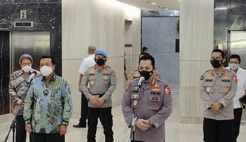 Bertemu Ketua MA, Kapolri Bahas Penerapan Tilang Elektronik