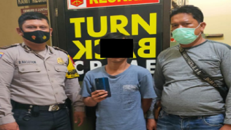 Jambret Handphone, Pemuda di Tanjungbalai Ditangkap Polisi