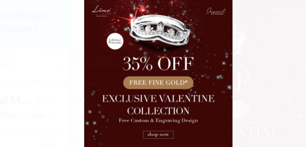 Diskon 35% Sambut Hari Valentine, The F Thing X Lino & Sons Rilis 20 Koleksi Perhiasan