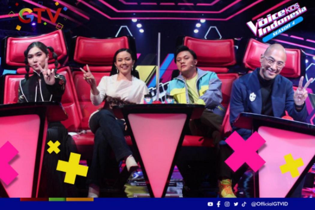 Isyana, Rizky Febian, Marcell dan Yura Yunita Siap Tularkan Bakat Menyanyi di The Voice Kids Indonesia GTV