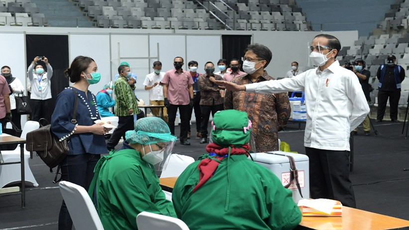 Jokowi Siap Gelontorkan Jutaan Dosis Vaksin Covid-19 untuk Insan Pers