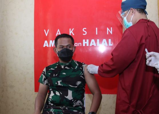 Seusai Divaksin, Dandim 0619 Purwakarta: Jarumnya Kecil, Lebih Sakit Digigit Semut Merah