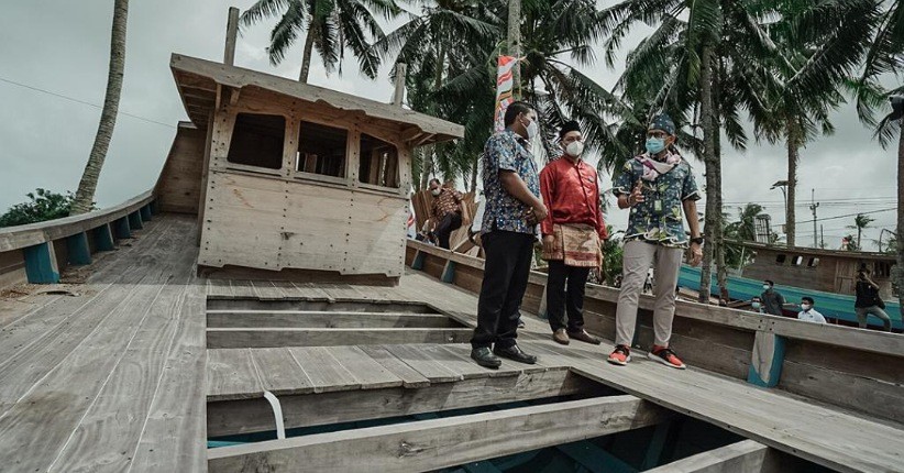 Produk Kreatif Dijual hingga Luar Negeri, Sandiaga Uno Apresiasi Pelaku UMKM Belitung
