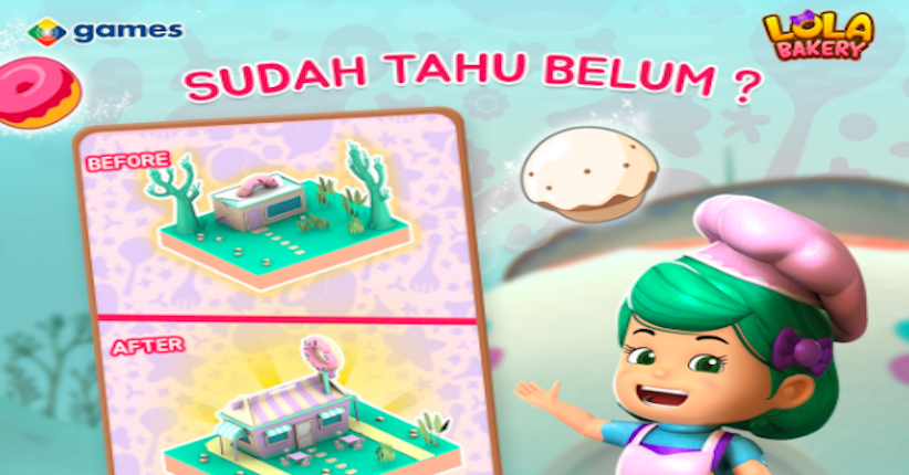 Upgrade Tokomu di Game Lola Bakery, Mainkan Hanya di Aplikasi RCTI+ dan Temukan Keseruannya! 