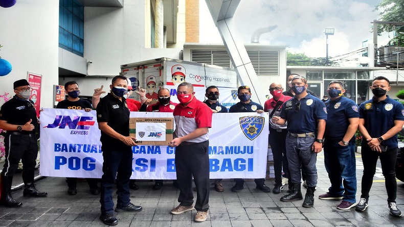 Komunitas POG Salurkan Bantuan Sembako untuk Korban Gempa Bumi Mamuju