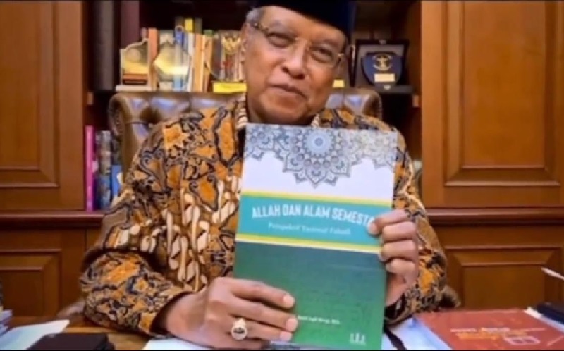 Ketum PBNU Said Aqil Siroj Luncurkan Buku 'Allah dan Alam Semesta'