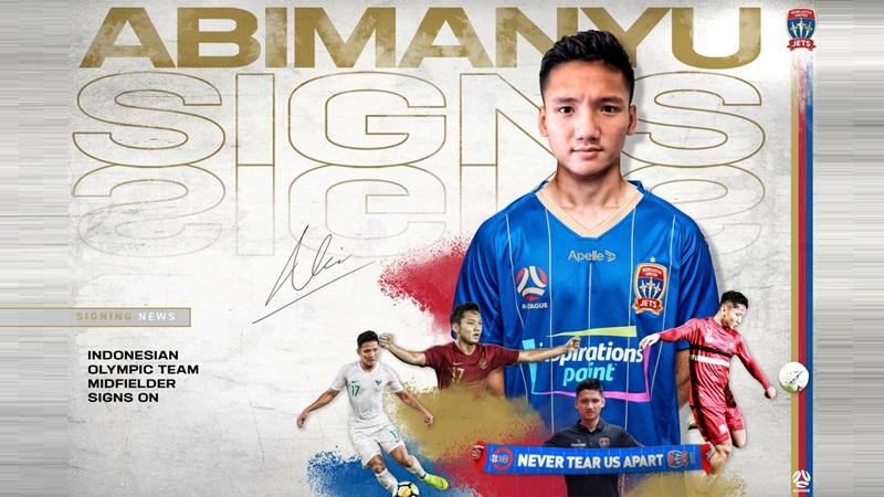 Syahrian Abimanyu Resmi Gabung Klub Australia Newcastle Jets