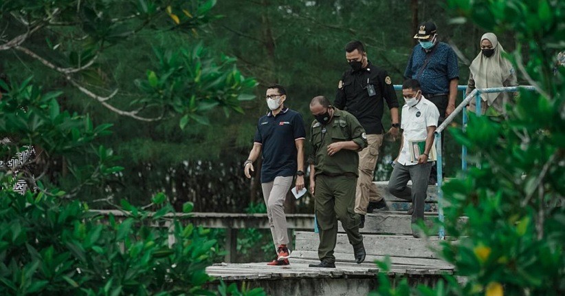 Sandiaga Uno Ingin Hutan Juru Seberang Jadi Destinasi Unggulan Baru di Belitung