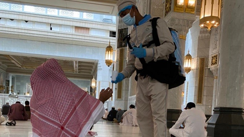 Pandemi Covid-19, Keran Air Zamzam di Masjidil Haram Ditutup Sementara