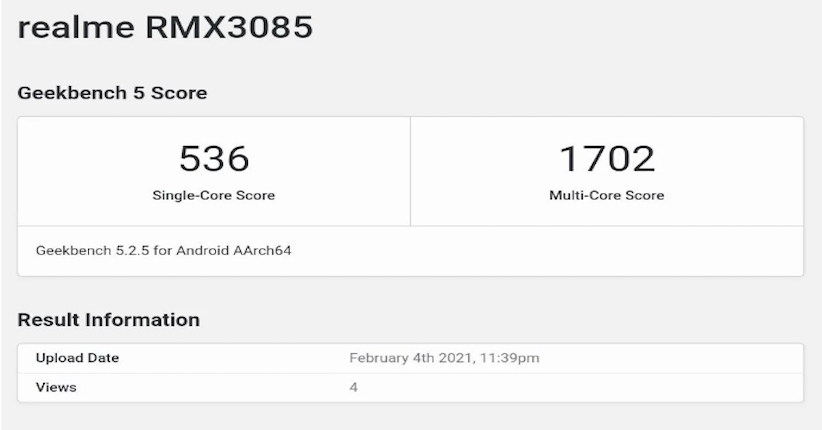 Smartphone Misterius Realme Muncul di Geekbench, Diketahui Gunakan Chipset Helio G95