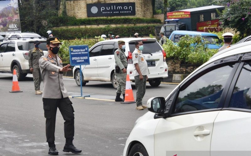 Puncak Bogor Bukan Area Ganjil Genap, Polisi: Harus Bawa Hasil Rapid Test Antigen
