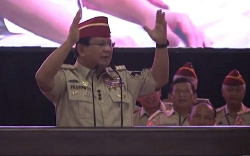 Indonesia Kuat dan Siap Dipanggil, Begini Doa Terbaru Prabowo