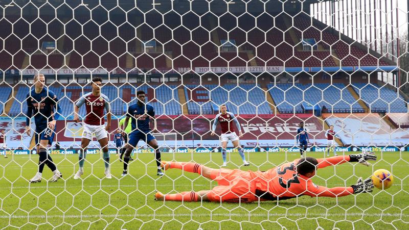 Kebobolan dalam 74 Detik, Arsenal Dikalahkan Aston Villa