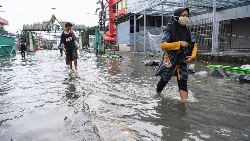 Hujan Deras, 7 Desa di Sukatani Bekasi Terendam Banjir