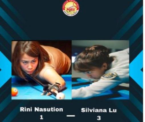 Pebiliar Papua Silviana Lu Kalahkan Rini Nasution di Pertandingan Kedua Hot Nine iNews