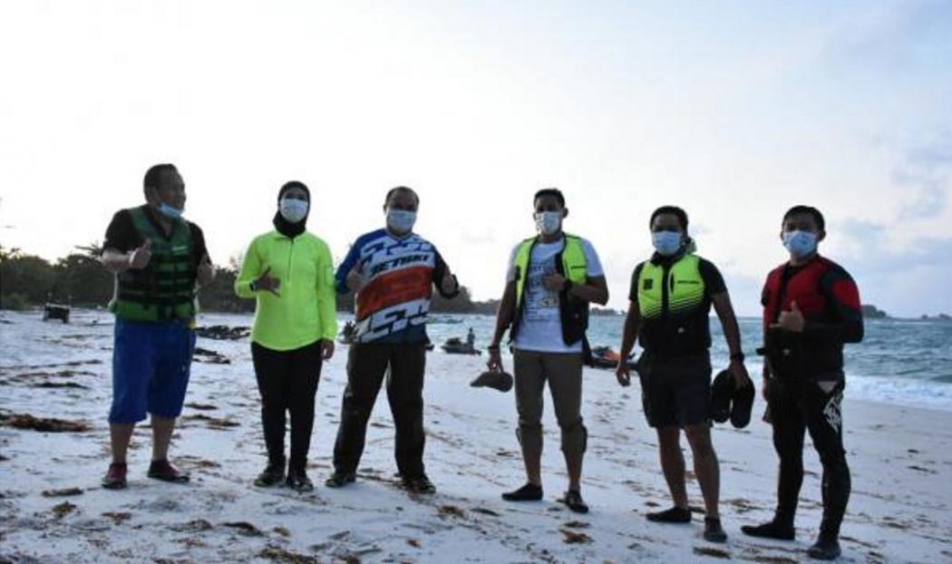 Siap Gelar Indonesia Triathlon Series, Menparekraf Sandiaga Uno: Belitung Venue Terbaik 