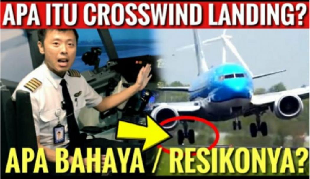 Crosswind Landing Berbahaya? Ini Penjelasan Kapten Vincent Raditya!
