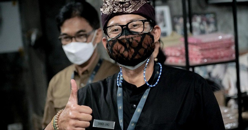 Sandiaga Uno Motivasi Milenial Ciptakan Lapangan Kerja di Sektor Parekraf