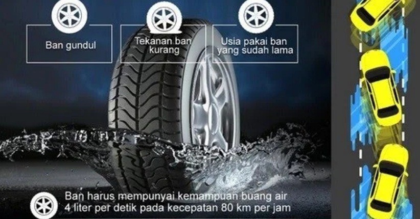 Mobil Rawan Terjadi Aquaplaning di Musim Hujan, Ini yang Harus Diperhatikan