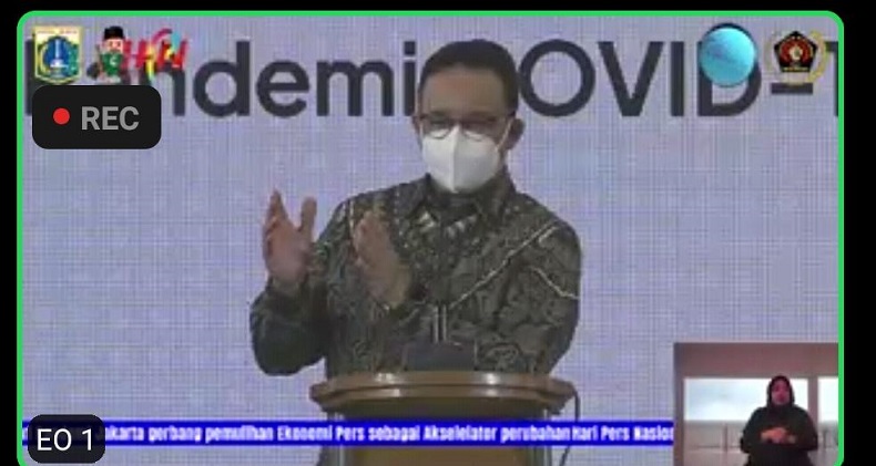 Peringatan Hari Pers Nasional 2021, Ini Pesan Anies