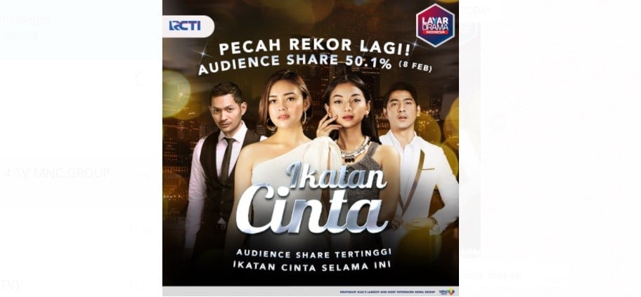 Aldebaran Takut Kebohongannya Terbongkar, Ikatan Cinta RCTI Tembus Rekor Share 50.1%