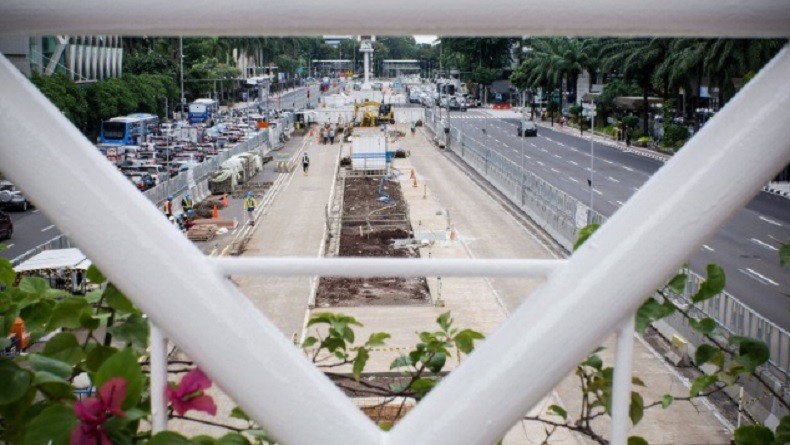 Progres MRT Bundaran HI-Harmoni Capai 15 Persen, 2 Stasiun Sudah Dikerjakan