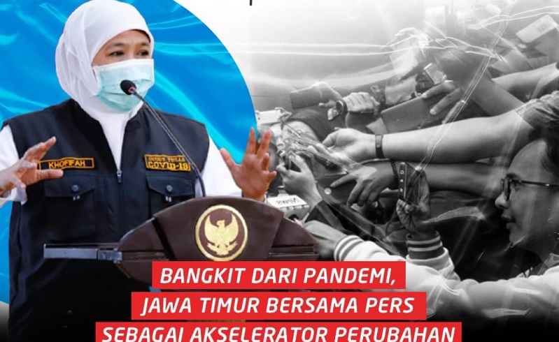 Khofifah Ajak Warga Jatim Gotong Royong Lawan Pandemi dengan Vaksinasi