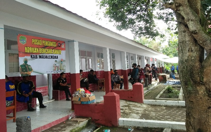 Korban Banjir di Jatitujuh Majalengka Mulai Terserang Diare dan Ispa