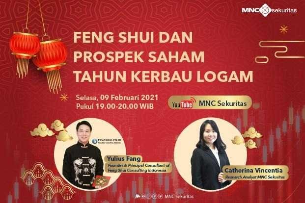 Cuan dari Saham Menurut Feng Shui? Saksikan di YouTube Live MNC Sekuritas Pukul 19.00 Ini!