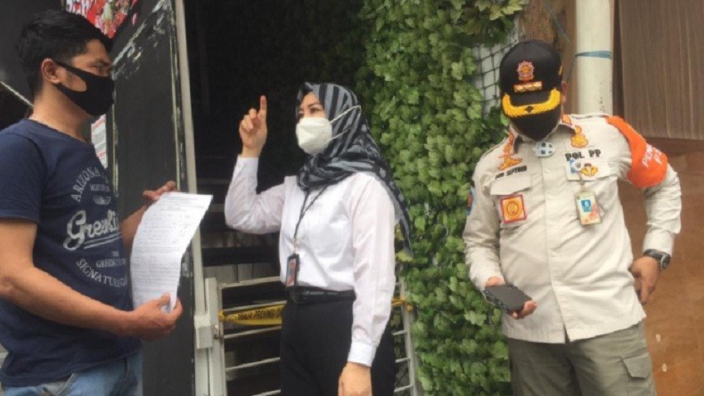 Panti Pijat di Melawai Disegel Permanen karena Pelanggaran PSBB dan Prostitusi 