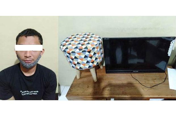 Pura-Pura Sewa Kos Eksklusif, Warga Cirebon Curi Televisi Teman Kosnya