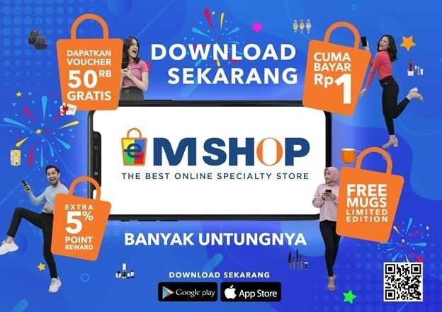 Konsisten  Berinovasi, MSHOP Homeshopping Bertransformasi jadi eMShop