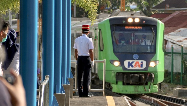Mati Suri 44 Tahun, Stasiun Kereta Tertua di Padang Beroperasi Lagi