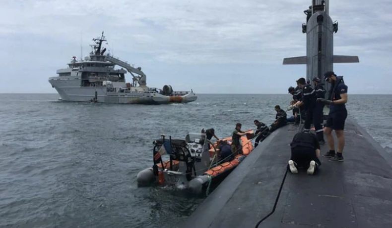 Kapal Selam Prancis Ikut Patroli di Laut China Selatan Bersama AS dan Australia