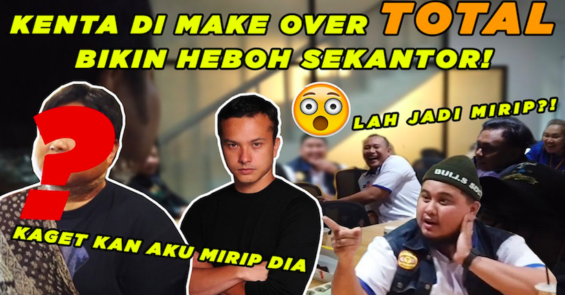 Kenta Di-Make Over Mau Mirip Nicolas Saputra