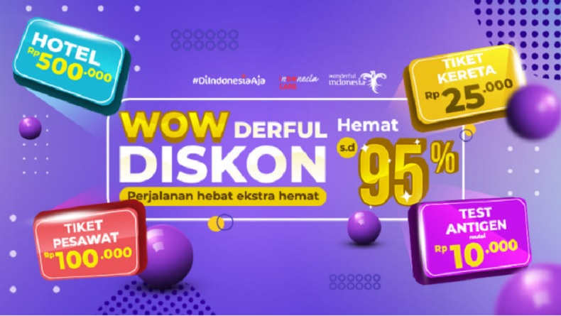 Wow! Wisata Dalam Negeri Diskon hingga 95% Bulan Ini, Cek Link Promo Mister Aladin di Sini!