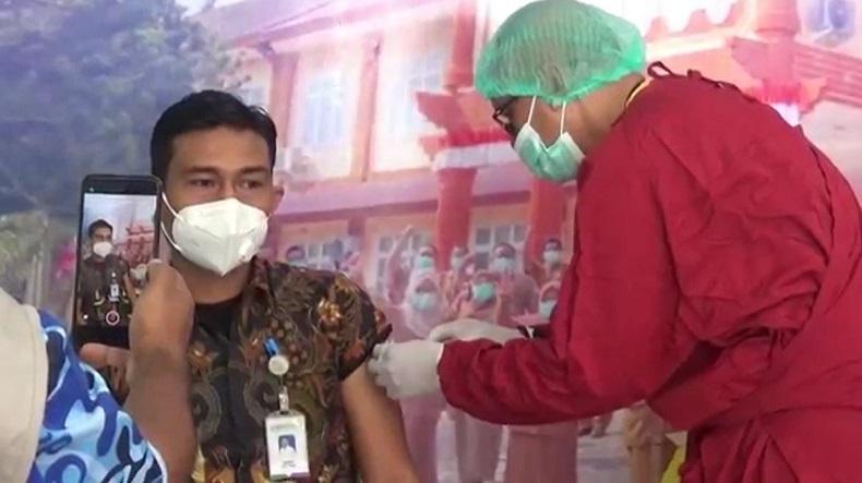42.459 Nakes di Aceh Sudah Divaksin Covid Tahap Pertama, 75,2 Persen dari Jumlah Total  