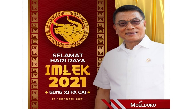 Potret Moeldoko dan AHY Ucapkan Selamat Imlek, Ini Doa yang Disampaikan