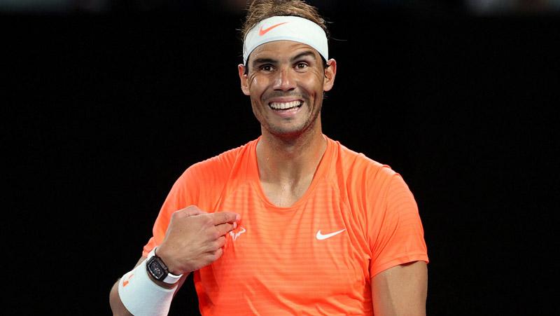 Rafael Nadal Kikuk Diteriaki Gila oleh Penonton Wanita di Australia Terbuka 2021