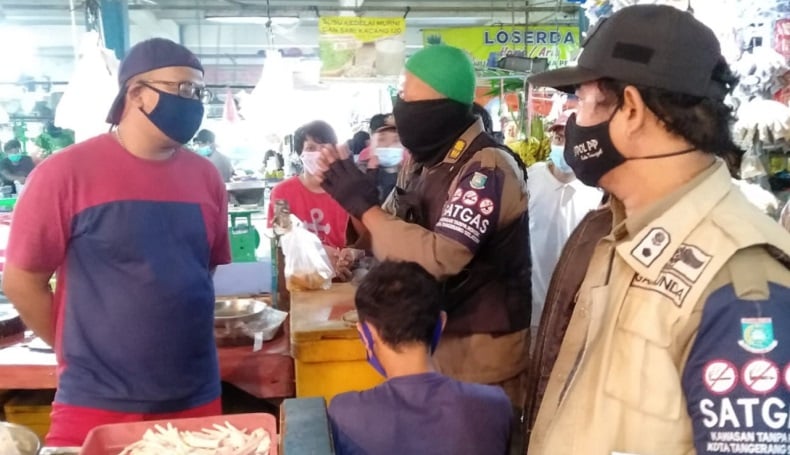 Merokok di Ruang Kerja, Puluhan ASN Tangsel Terjaring Razia Petugas