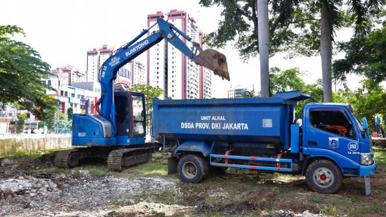 Atasi Genangan di Jalan Letjen Suprapto, Pemkot Jakpus Bangun Embung Seluas 2.000 Meter Persegi