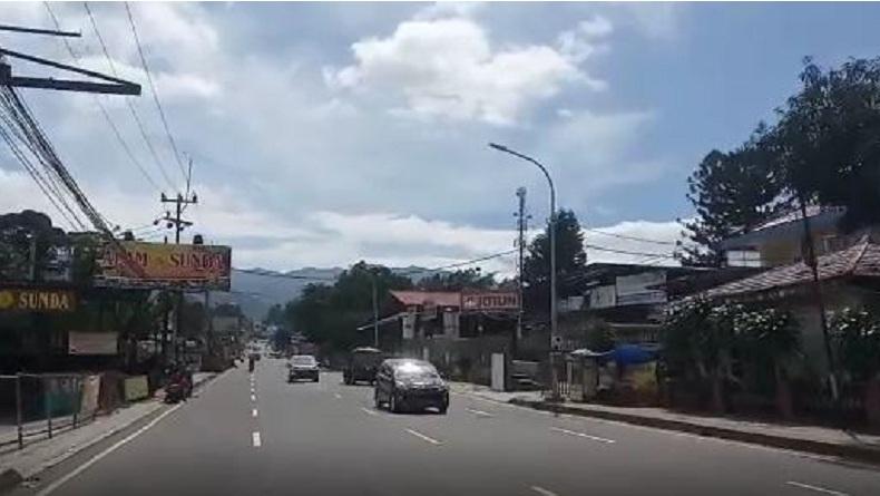 Libur Imlek, Jalur Puncak Bogor Lengang