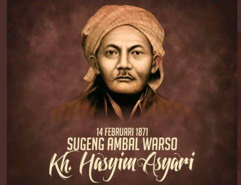 Peristiwa 14 Februari, Hari Lahir Pendiri NU KH Hasyim Asy’ari
