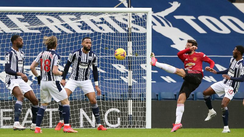 Sempat Tertinggal, Gol Fernandes Bantu Manchester United Imbangi WBA