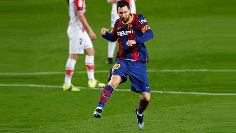 Barcelona Bantai Alaves 5-1, Lionel Messi Cetak 2 Gol