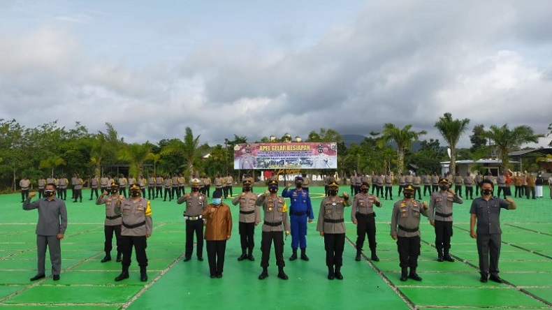  Bantu Tanggulangi Covid, Polres Bangka Barat Siapkan Personel Bhabinkamtibmas Jadi Tim Penelusur