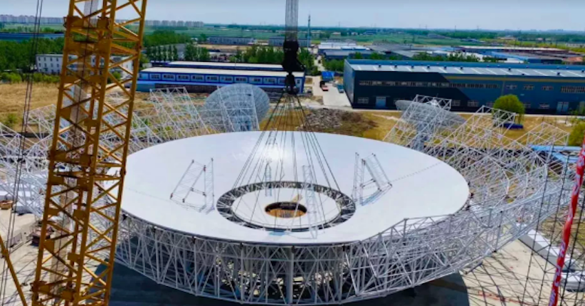 China Bangun Antena Raksasa untuk Bantuk Misi di Luar Angkasa