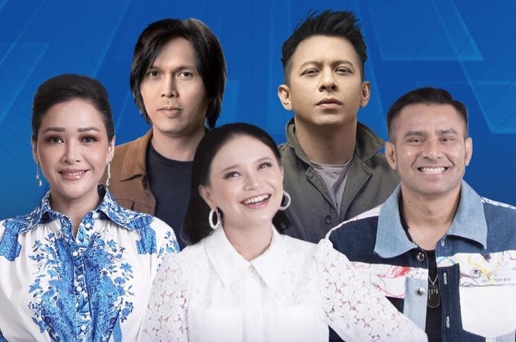Once dan Ariel Jadi Juri Tamu Indonesian Idol, Anggi Marito Sukses Bawakan Lagu Dewa 19