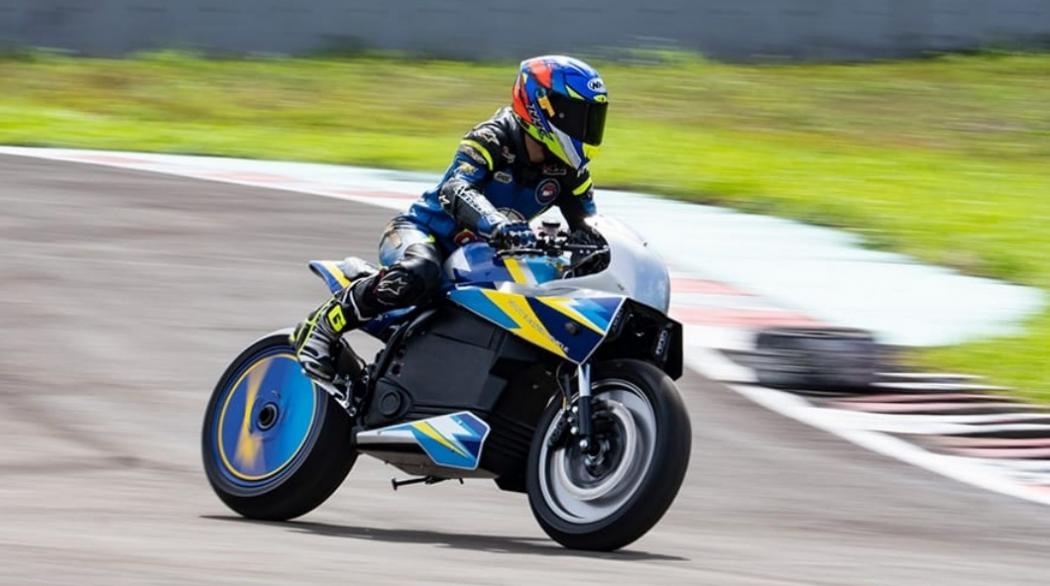 Motor Listrik Produksi Mahasiswa Budi Luhur Dijajal di Sirkuit Sentul